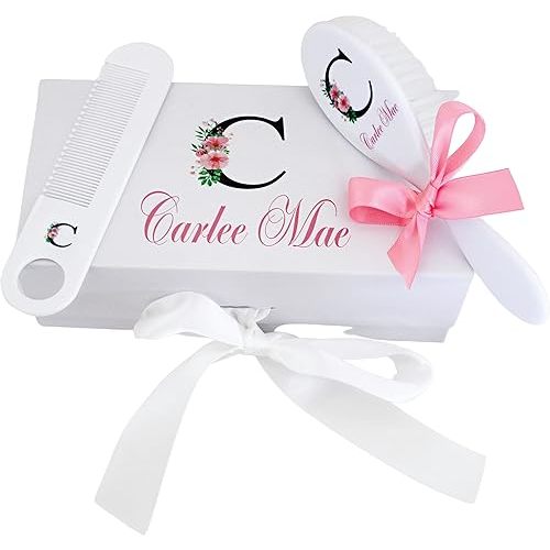 Personalized Baby Gift - Baby Brush and Comb Set, Suitable for Ages 0-3 Years, New Baby Gift