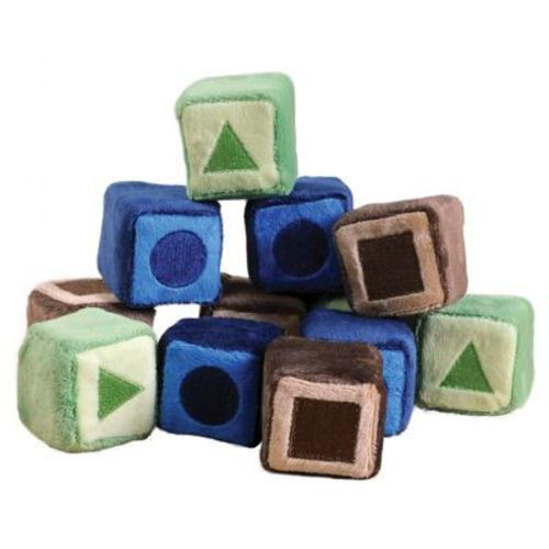 Kaplan Early Learning Soft Shape Blocks - 12 Pieces - 2" x 2"