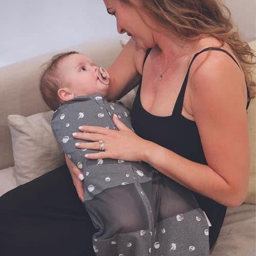 Happiest Baby Sleepea Organic Cotton Baby Swaddle, Small