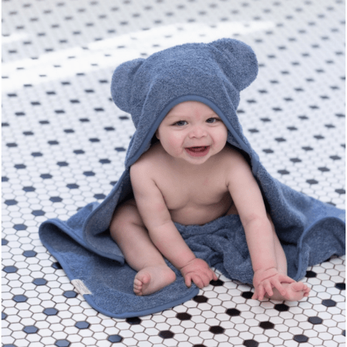 Hooded Towel + Wash Mitt Set