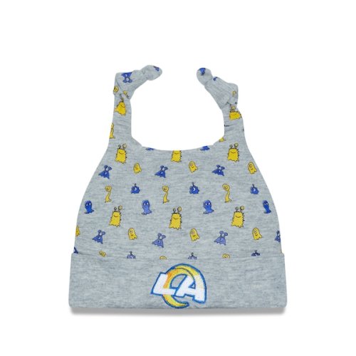 Los Angeles Rams New Era Infant Critter Cuffed Knit Hat - Heather Gray