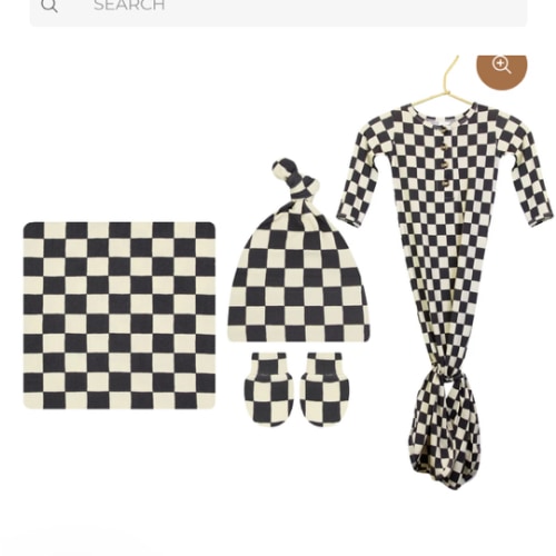 Gibson Newborn Hat Bundle (Gown)