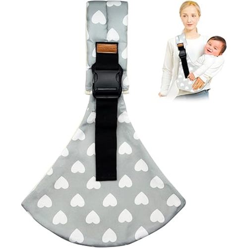 Baby Sling Carrier,Toddler Carrier,2026 New Baby Sling,Portable and Lightweight Sling,Non-Slip Hip Seat Carrying 10-30lbs(Heart)