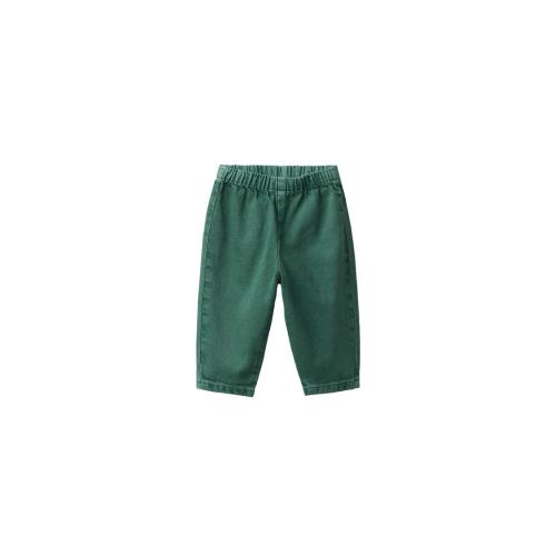 TWILL BAGGY PANTS - Mid-green | ZARA United States
