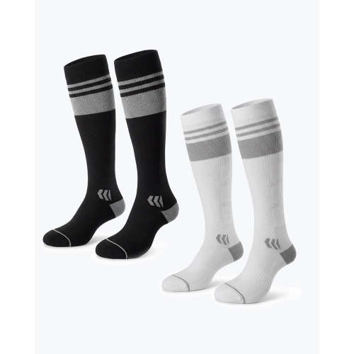 Momcozy Wide Calf Compression Socks 20-30mmHg for Sports 2 Pairs