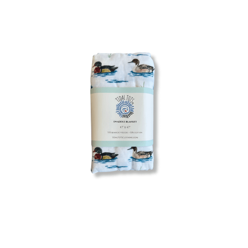 Puddle Parade Lightweight Swaddle Blanket