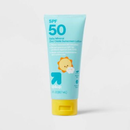 Baby Mineral Sunscreen Lotion - SPF 50 - 3oz - up&up™