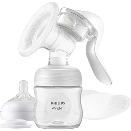Philips AVENT Manual Breast Pump, SCF430/30, Clear