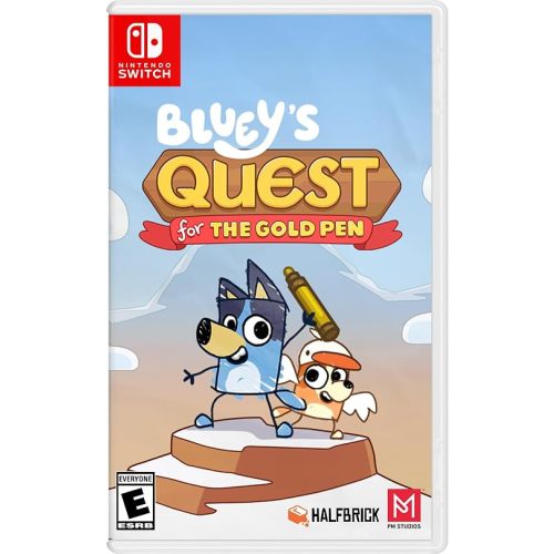 Bluey's Quest for The Gold Pen - Nintendo Switch