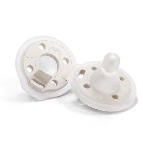 mōmi babypace pacifier 2-set - pearl