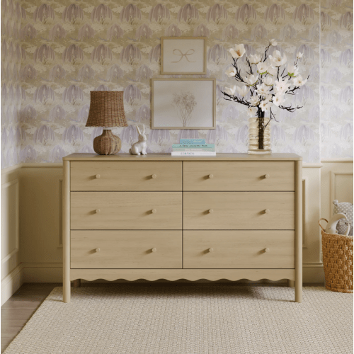 Babyletto Swell 6-Drawer Wide Assembled Dresser (56") - Retail Exclusive