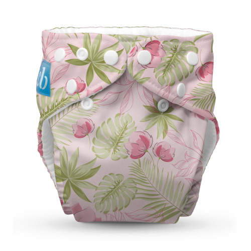 Reusable Cloth Diaper: One Size with Fleece (Pack of 1) - Pink Forest – Charlie Banana