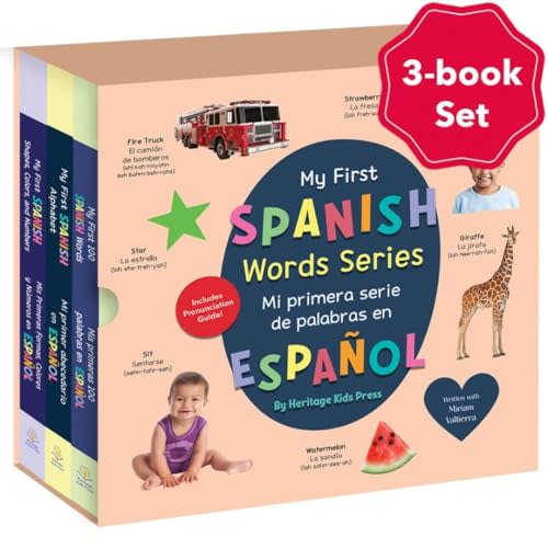 My First Spanish Words Series by Heritage Kids Press
