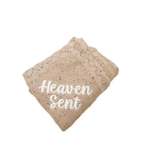 Heaven Sent Knit Blanket – OUR HOUSE ABOVE