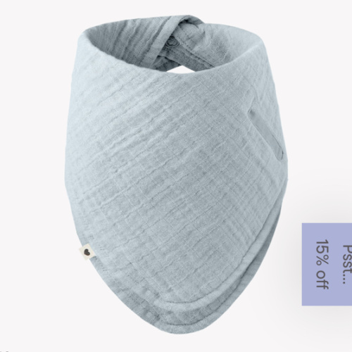 Soft BIBS Bandana Bib - Baby Blue, Organic Cotton Bib – Bibsworld store US