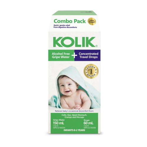 Dr Chase Kolik Combo Pack - Gripe Water Alcohol Free & Gas Relief Drops - Walmart.ca