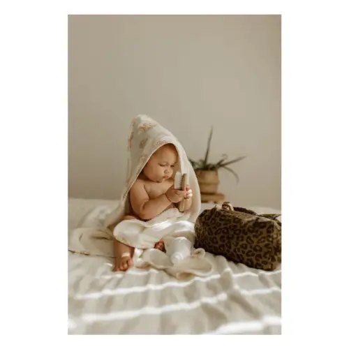 Rose in April - Vic Graou toiletry bag - Olive | Smallable