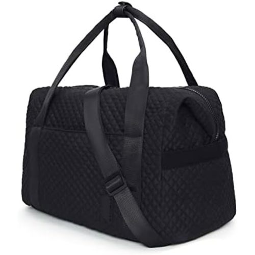 BAGSMART Large Gym Bag with Yoga Mat Buckle, Weekender Overnight Bag for Women, Travel Duffle Bag for Travel Essentials, Carry On Tote Bag Hospital Bag for Labor and Delivery