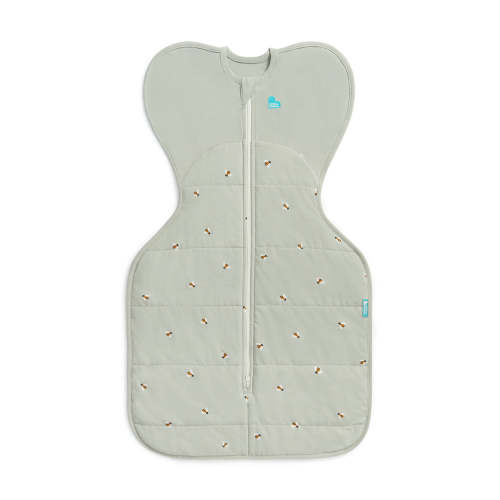 Swaddle Up™ 2.5 TOG Cotton Olive Bees
