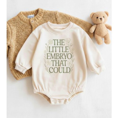 Ivf Baby Onesie, the Little Embryo That Could, Ivf Pregnancy Announcement Gift, Worth Every Shot Newborn Outfit, Embryo Onesie - Etsy