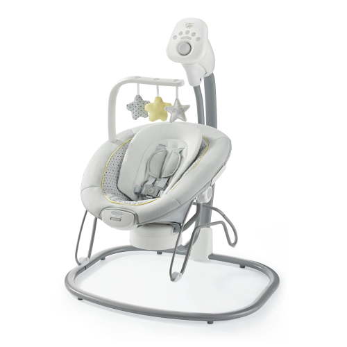 Graco Sway2Me Baby Swing, Portable Bouncer, Adjustable Seat, Multi-Direction Motion