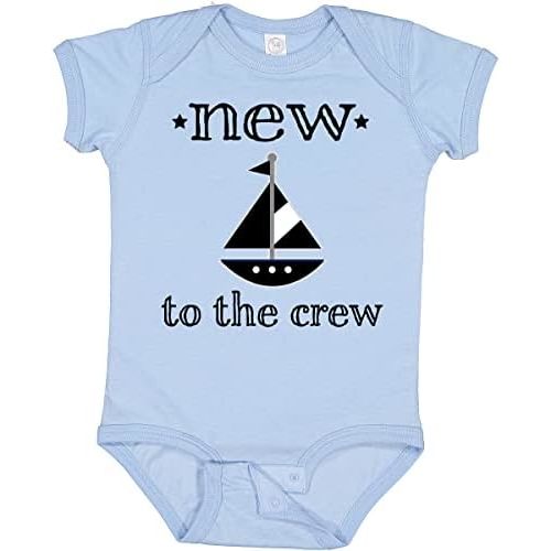 inktastic New To the Crew Newborn Baby Bodysuit