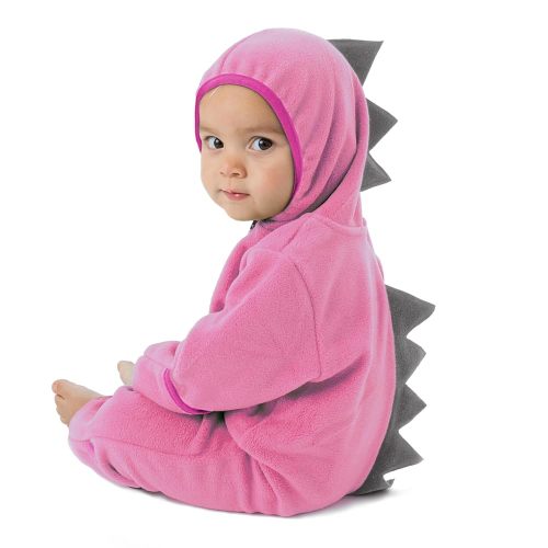 Fleece Baby Bunting Bodysuit – Infant One Piece Kids Hooded Romper Outerwear Toddler Jacket