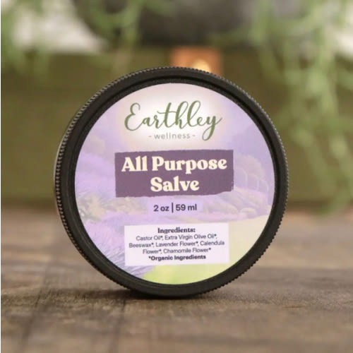 All Purpose Salve | Soothing Herbal Relief for Cuts and Irritated Skin | Natural Wellness | Earthley | Earthley Wellness