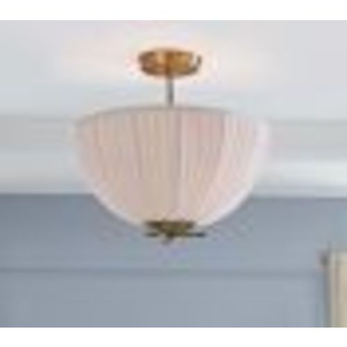 Chris Loves Julia Semi Flush Mount (16")