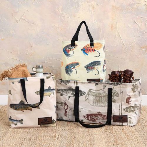 The Lakeside Collection Mossy Oak Heavy Duty Home Storage Bin Tote - Set of 3 -