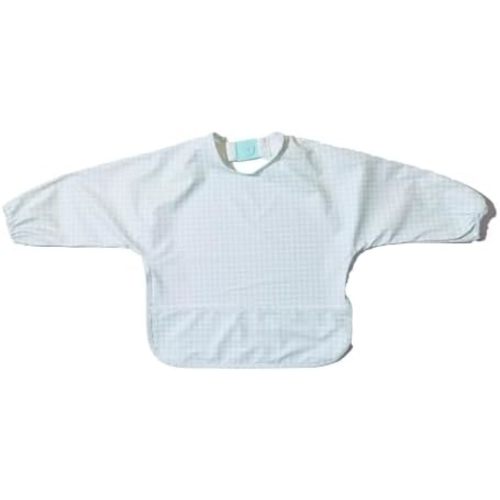 Magnetic Long Sleeve Bib for Baby and Toddler 6-36 Months, Water-Resistant Smock for Messy Eating and Crafts