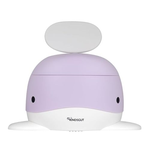 Kindsgut Potty Training Toilet in Whale Design, Designed in Germany, Potty Training in a Beautiful Design, Lilac