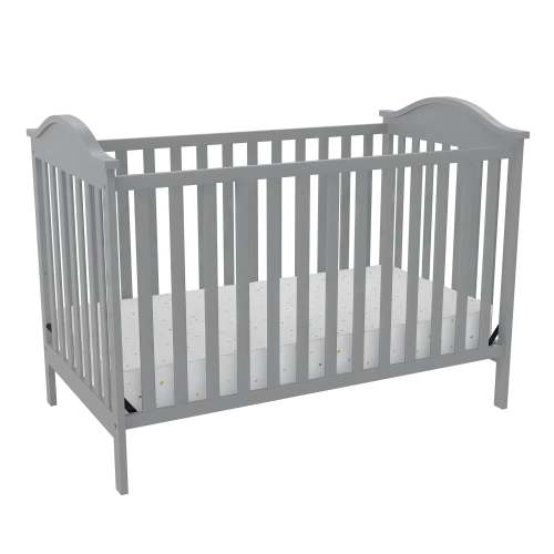 Baby Relax 3-in-1 Convertible Crib - Light Gray