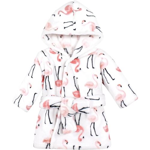 Hudson Baby Unisex Baby Plush Animal Face Bathrobe
