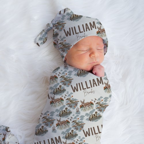 Swaddle Set | Autumn Hunt