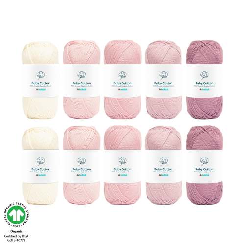 Baby Cotton Organic Color Pack