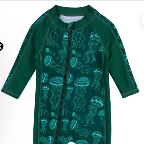 Sunsuit - Long Sleeve Romper Swimsuit | "Jelly Jellyfish"