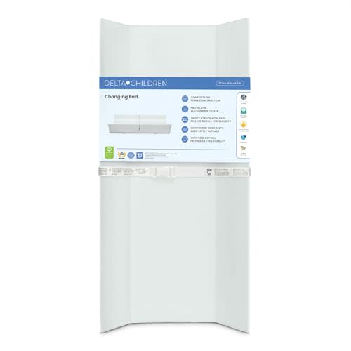 Delta Children Foam Contoured Changing Pad with Waterproof Cover