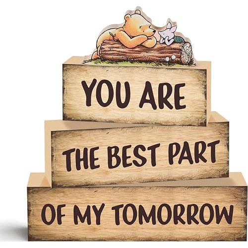 Bear Wooden Table Decorations, Bear Decor for Table