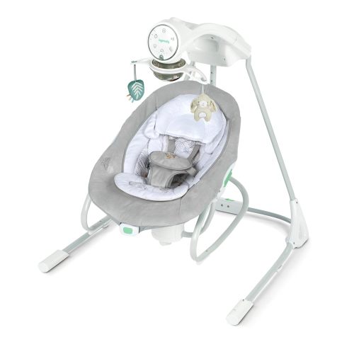 Ingenuity InLighten 2-in-1 Soothing Baby Swing & Rocker (Remy)