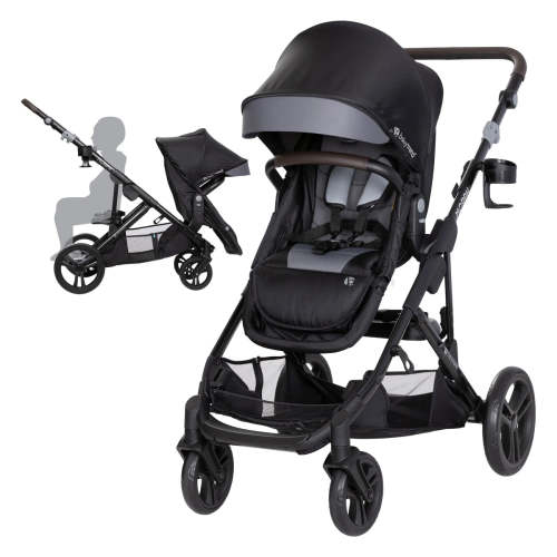 Morph Single to Double Modular Stroller - Front & Rear Modes