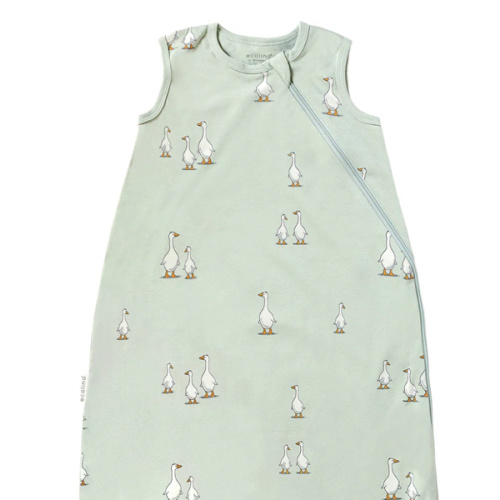 Color Goose, Size 18-36 months | Ecolino® Organic Cotton Classic Baby Sleep Bag or Sack, Goose