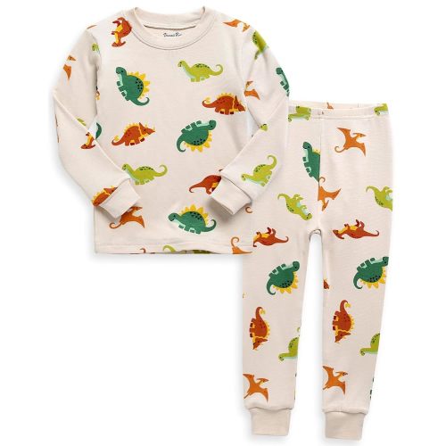 VAENAIT BABY 6M-12Y Kids Unisex Girls & Boys Soft Comfy Modal Tencel Sleepwear Pajamas 2pcs or 4pcs Set