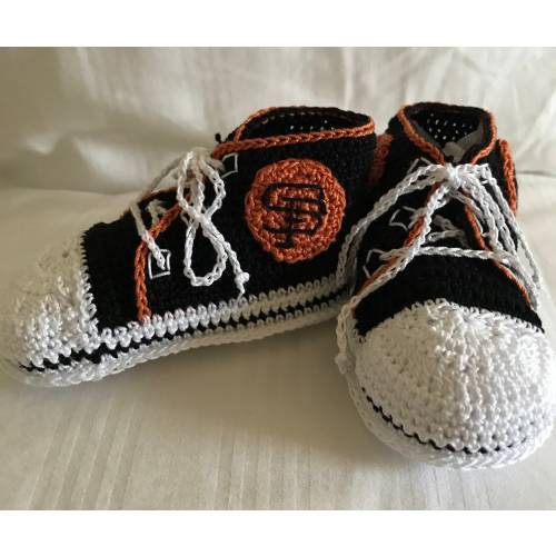 San Francisco Giants           Crochet  Booties