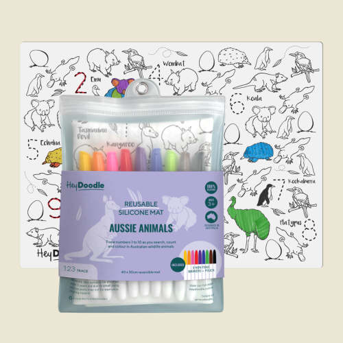 Aussie Animals Classic Coloring & Doodle Mat
