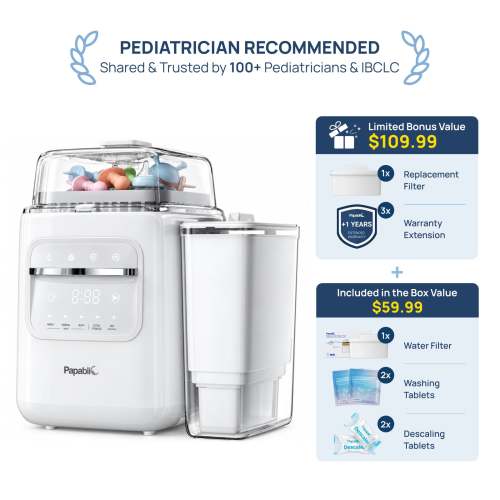 SafeguardPlus™ Baby Bottle Washer System (P8Plus)