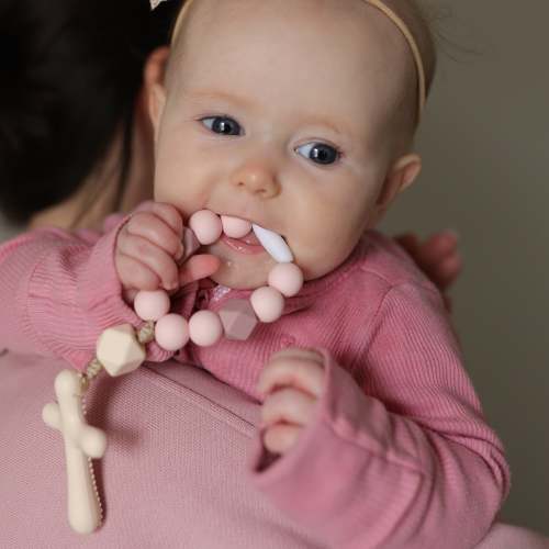 Silicone Decade Teething Rosaries - Esther - Chews Life