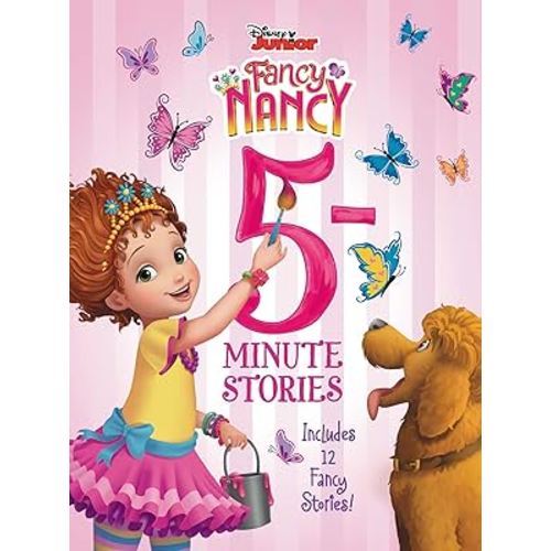 Disney Junior Fancy Nancy: 5-Minute Stories: Includes 12 Fancy Stories!