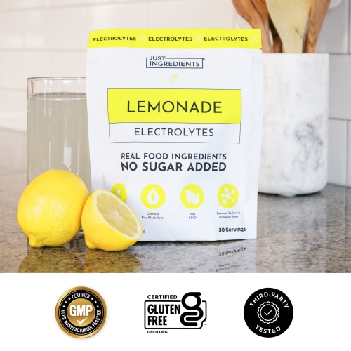 Lemonade Electrolytes Drink Mix — 30 Servings | Just Ingredients