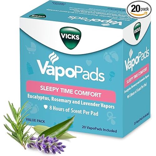 Vicks VapoPads Sleepy Time Comfort for Humidifiers and Steam Inhalers